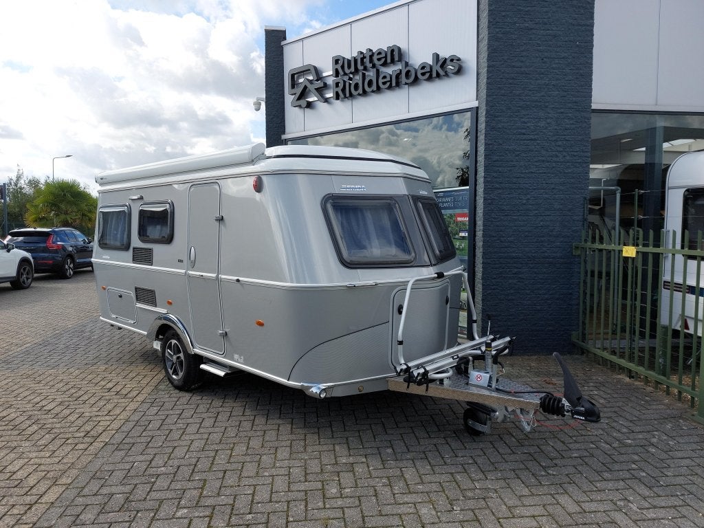 Eriba Touring 530 Silver Edition, Caravans en Kamperen, Standaardzit, Schokbreker, Bedrijf, Tot en met 3