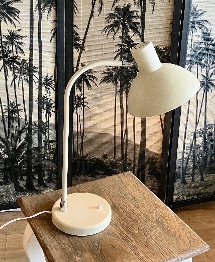 Vintage IKEA Bureaulamp A9902 Crèmekleurig Jaren '80/'90, Beige, Gebruikt, Vintage, Ophalen of Verzenden
