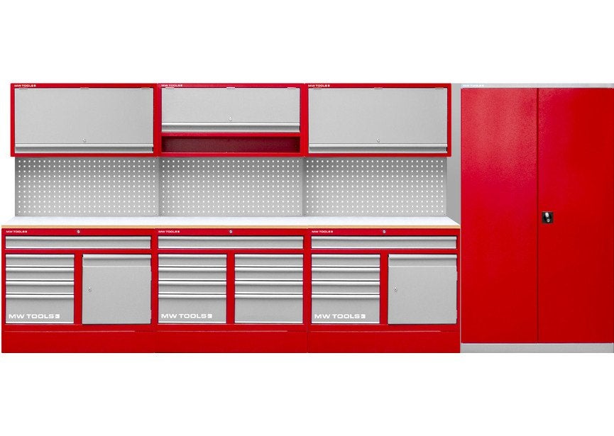 Werkplaatsmeubilair 4,4M met kast MW Tools / Nieuw, Ophalen, Nieuw