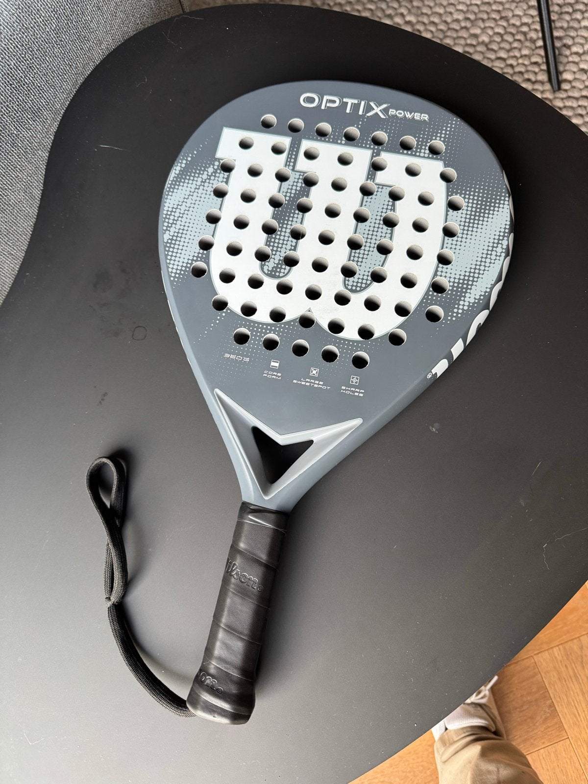 Wilson Optix Power Padel Racket 360 gram, Ophalen, Zo goed als nieuw, Racket, Wilson