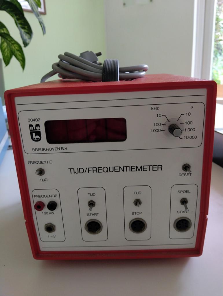 Tijd/frequentiemeter Breukhoven, Ophalen of Verzenden