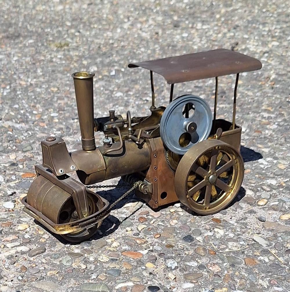 Miniatuur stoommachine, de Wilesco D366 stoomwals., Gebruikt, ., Ophalen of Verzenden, .