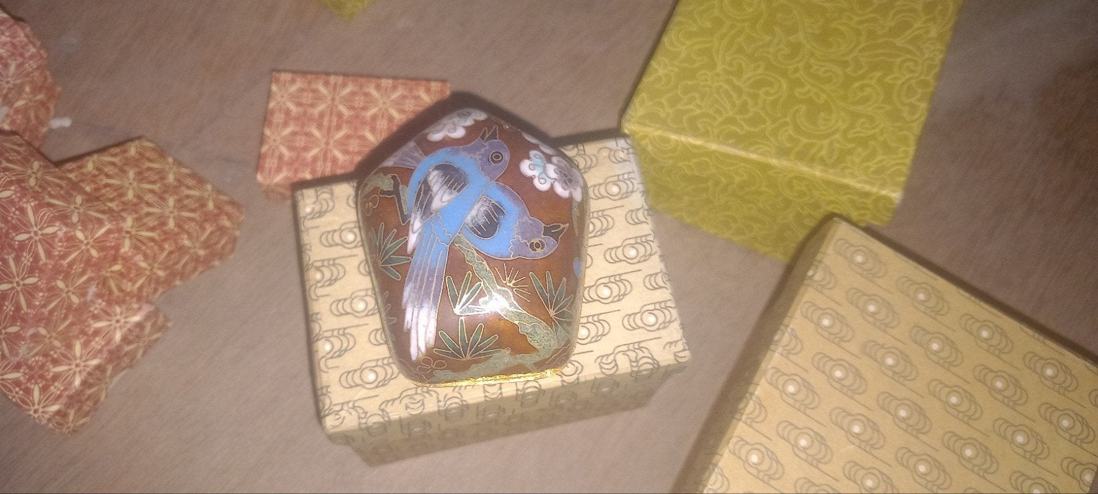 Cloisonne doosje, Antiek en Kunst, Ophalen of Verzenden