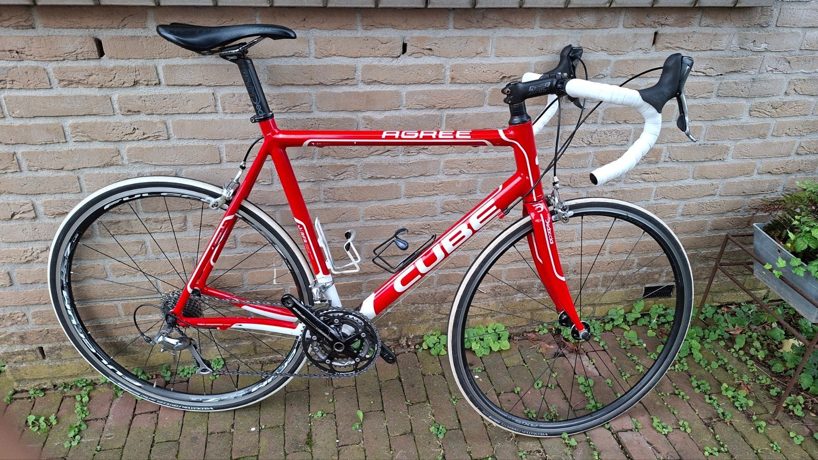 Cube Agree Racefiets, Maat 56, Shimano 105, triple, Fietsen en Brommers, Fietsen | Racefietsen, 28 inch, Gebruikt, Aluminium, Meer dan 20 versnellingen