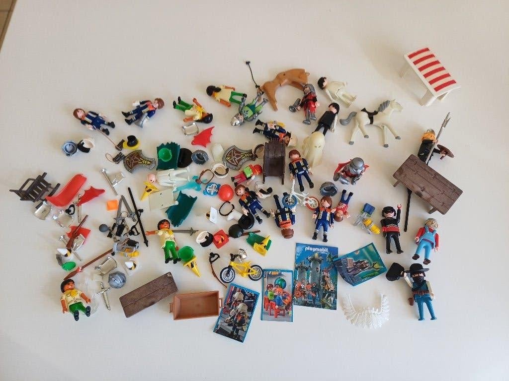 Partij playmobil poptjes en toebehoren, Ophalen of Verzenden, Gebruikt