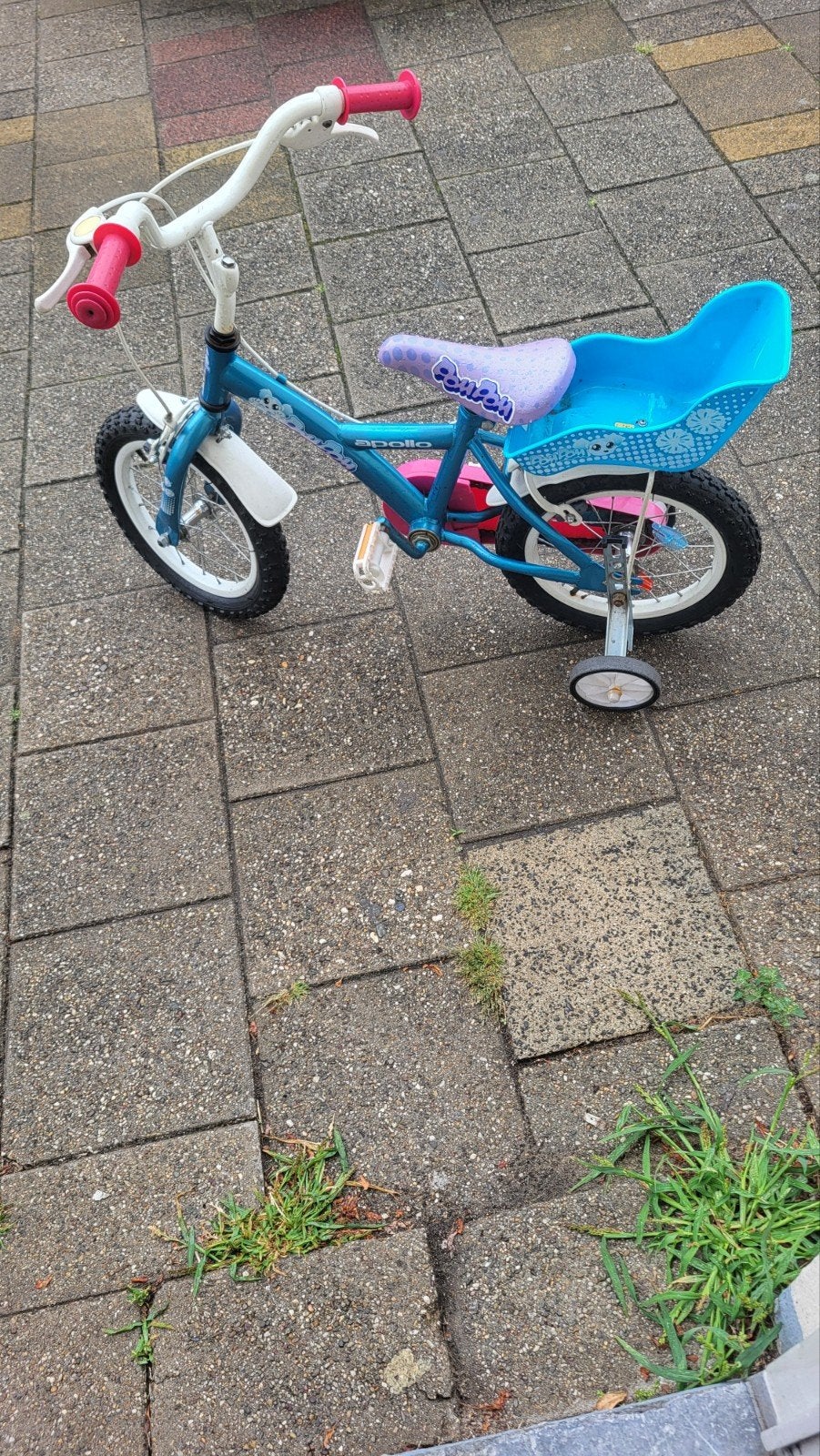 Kinderfiets, Ophalen, Gebruikt, Velgrem, Minder dan 16 inch