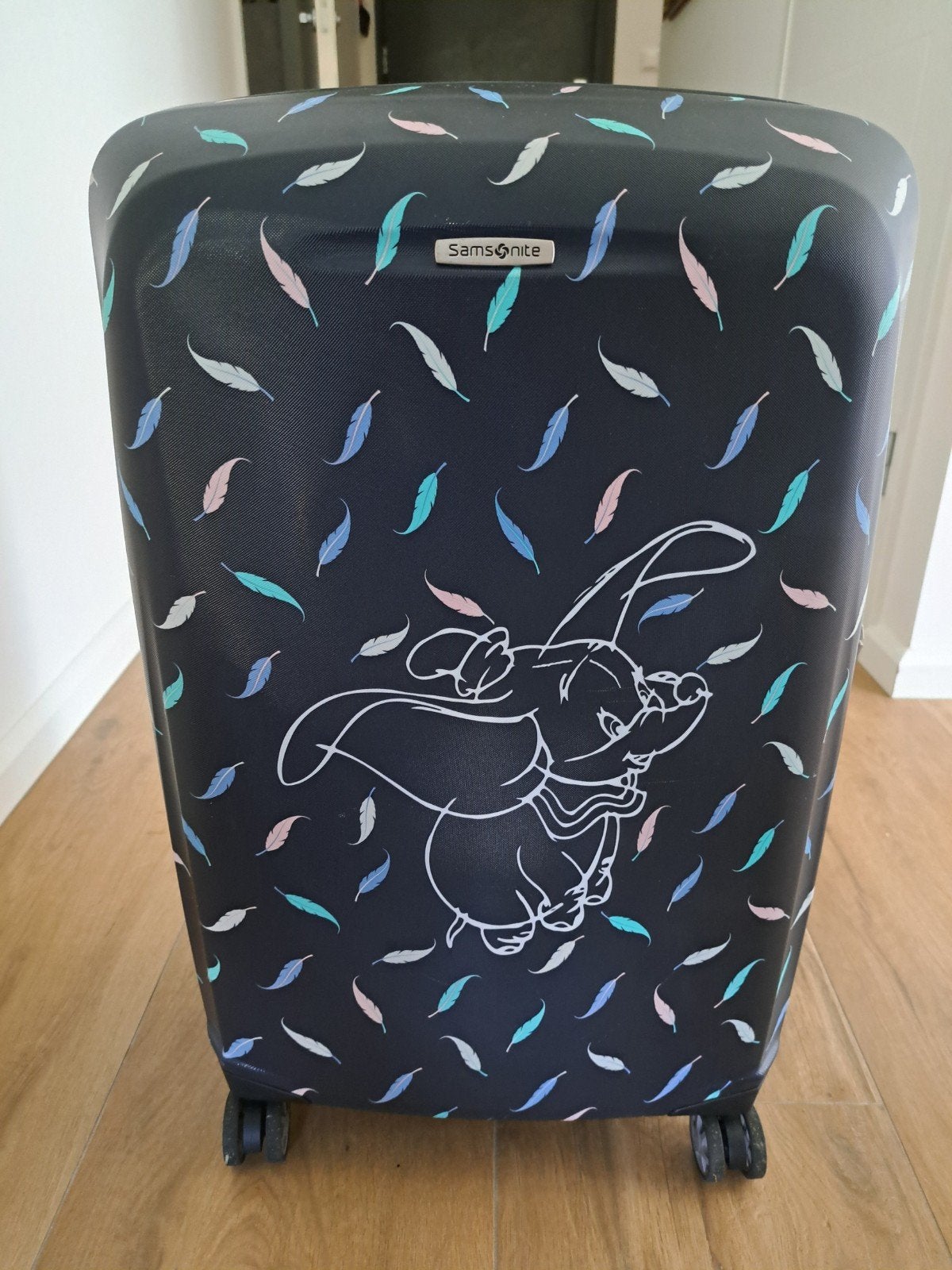 Disney koffer samsonite, Gebruikt, Hard kunststof, 35 tot 45 cm, Ophalen
