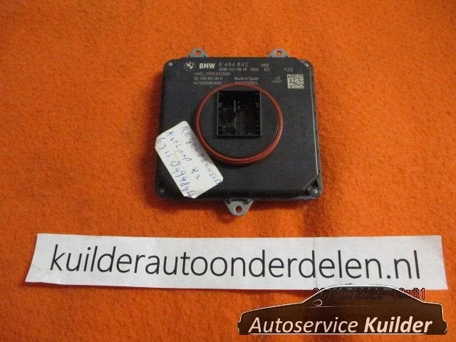 Xenon module BMW X2 3 serie f30 i3 F45 x5 Origineel 8494842, Gebruikt, -, Ophalen of Verzenden, BMW