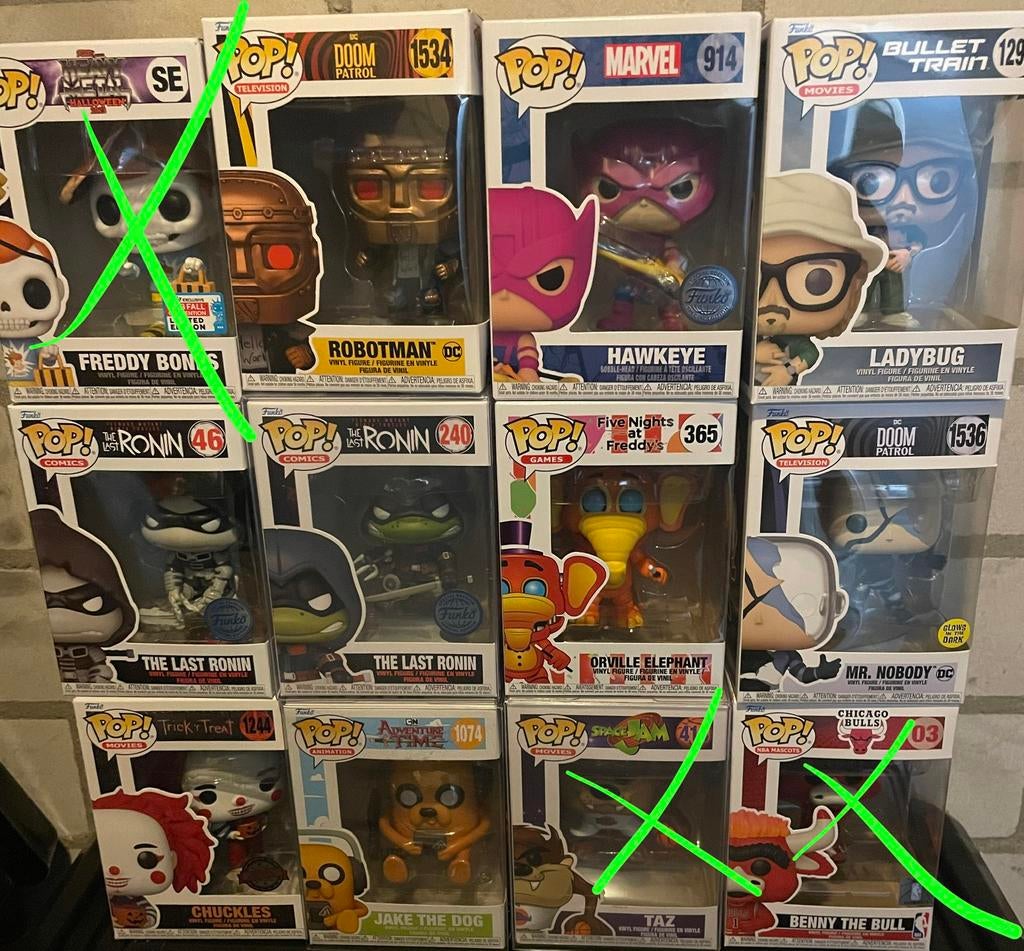 Funko verzameling, Verzamelen, Ophalen, Zo goed als nieuw