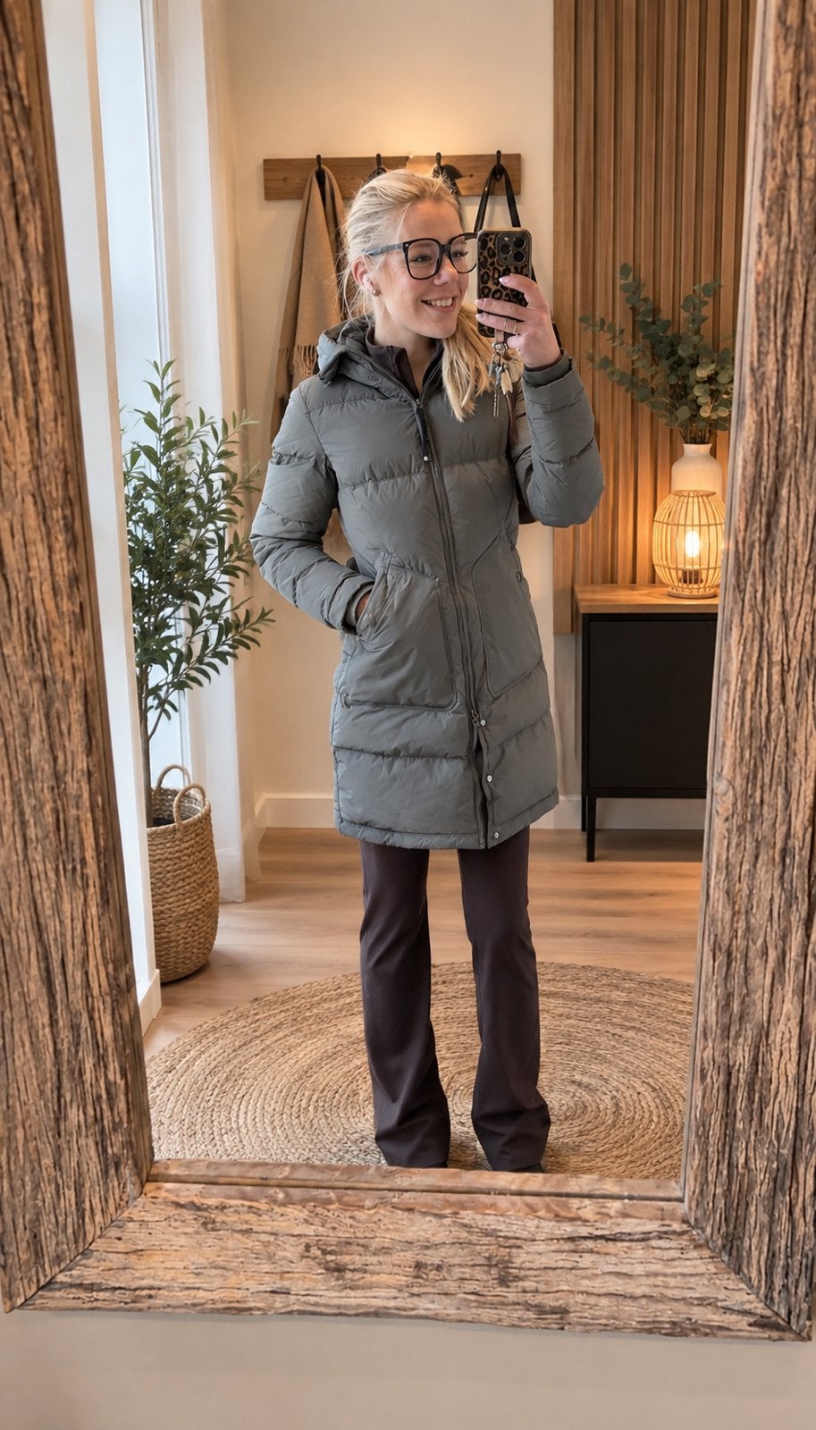 Parajumpers long bear winterjas jas parka groen maat xs 34, Ophalen, Zo goed als nieuw, Maat 34 (XS) of kleiner, Groen