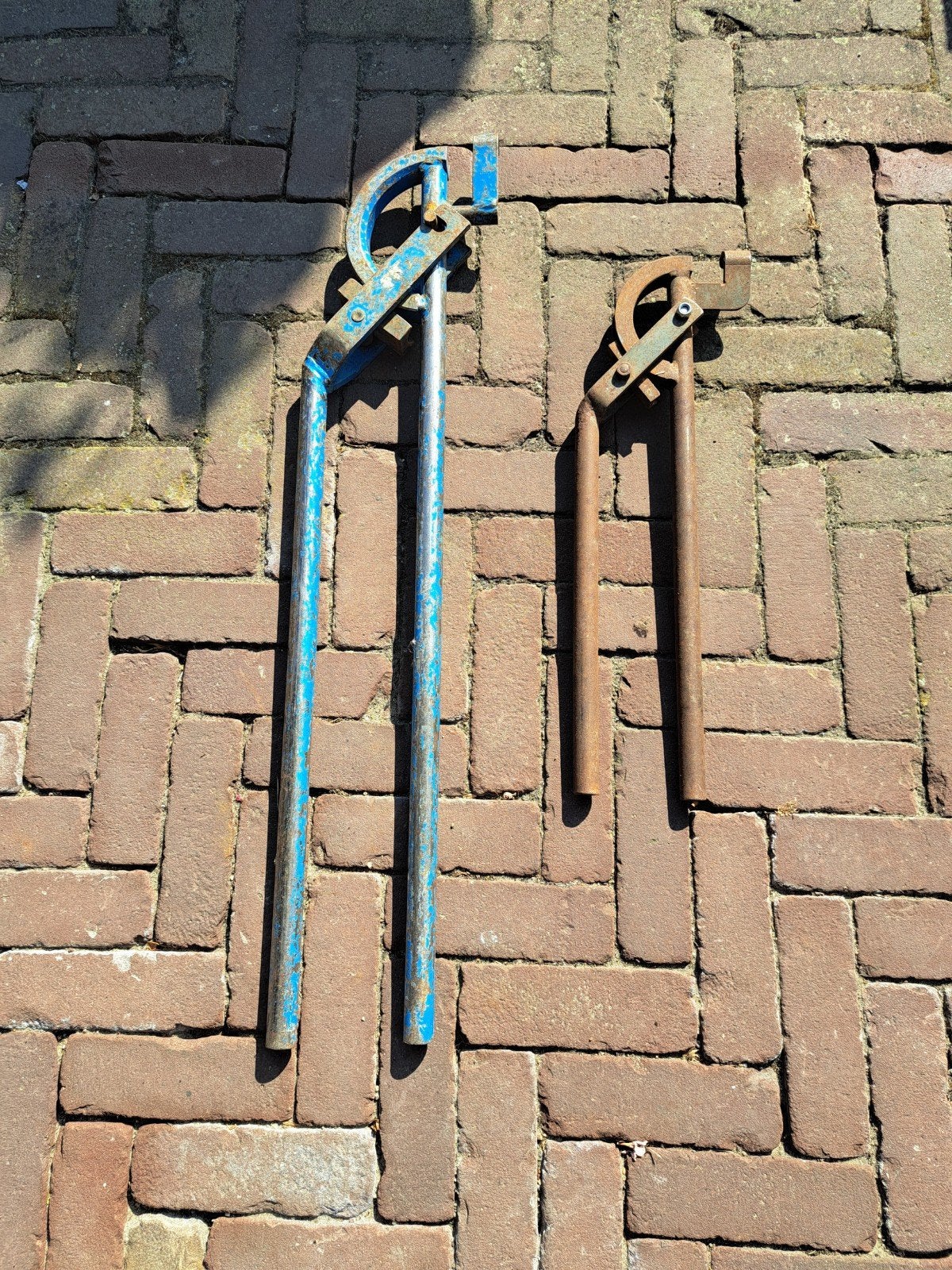 Buigijzers 15 mm en 22 mm, Ophalen of Verzenden, Gebruikt