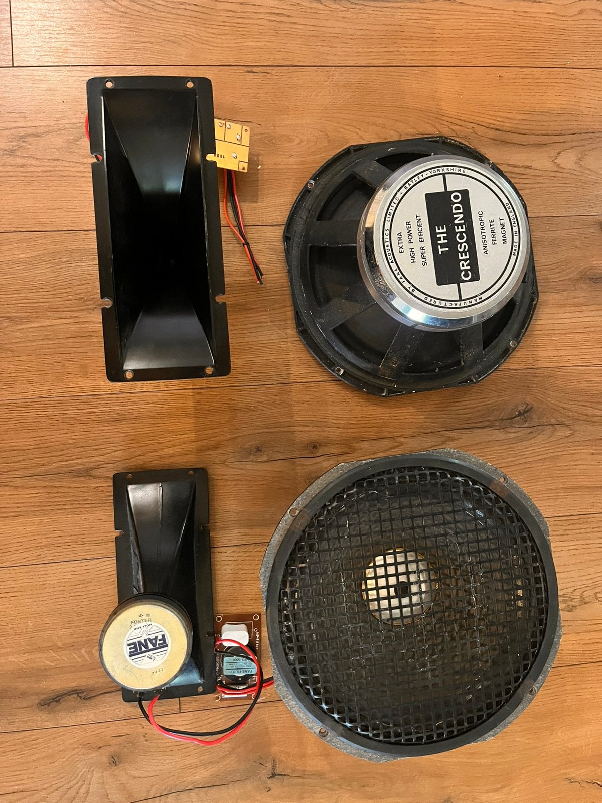 Complete Crescendo en Fane Set, Ophalen, Zo goed als nieuw, Audio