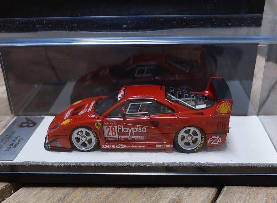 Ferrari F40 1/43 schaalmodel zeldzaam nr14/30 stuks, Ophalen of Verzenden, Nieuw, Auto, Overige merken