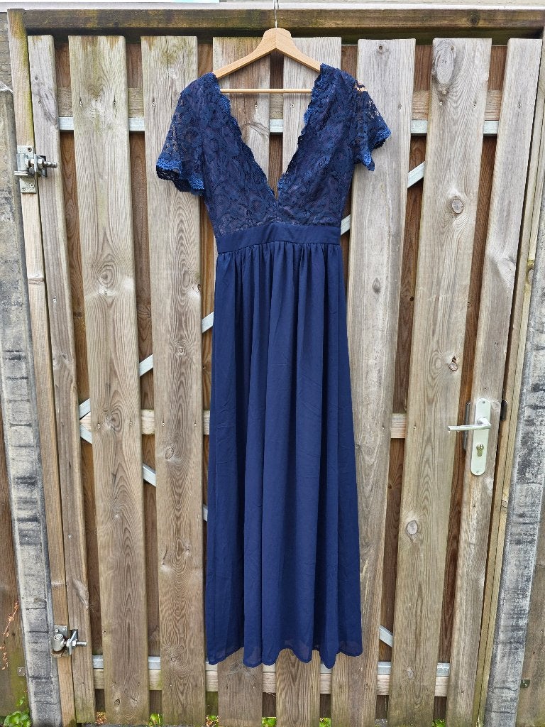 Prachtige Gala jurk maat S, Kleding | Dames, Gelegenheidskleding, Galajurk, Blauw, Ophalen of Verzenden, Zo goed als nieuw