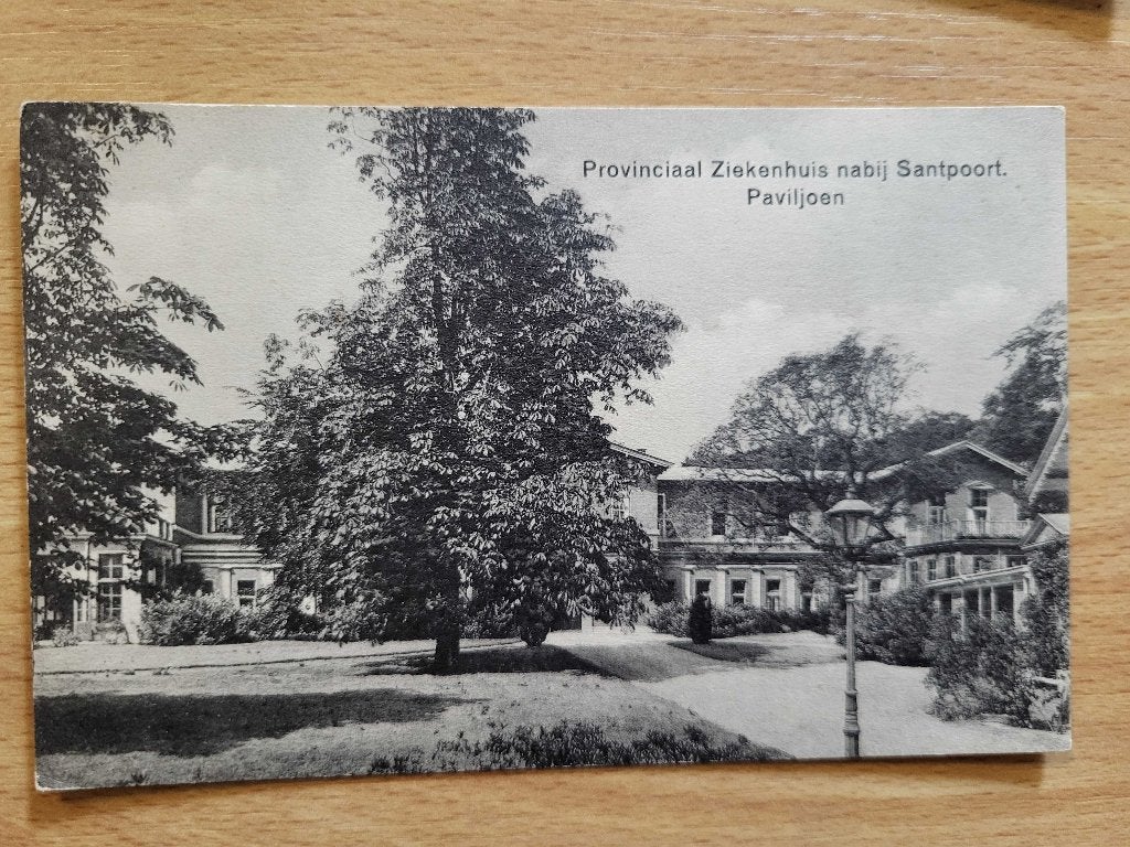 ansicht SANTPOORT Ziekenhuis, Ophalen of Verzenden, Voor 1920, Noord-Holland