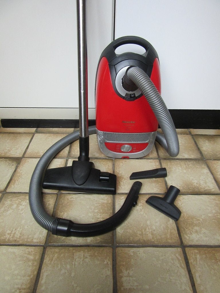 Miele Complete C2 Power 1600 watt., Gebruikt, Miele, Sledestofzuiger, 1200 tot 1600 watt