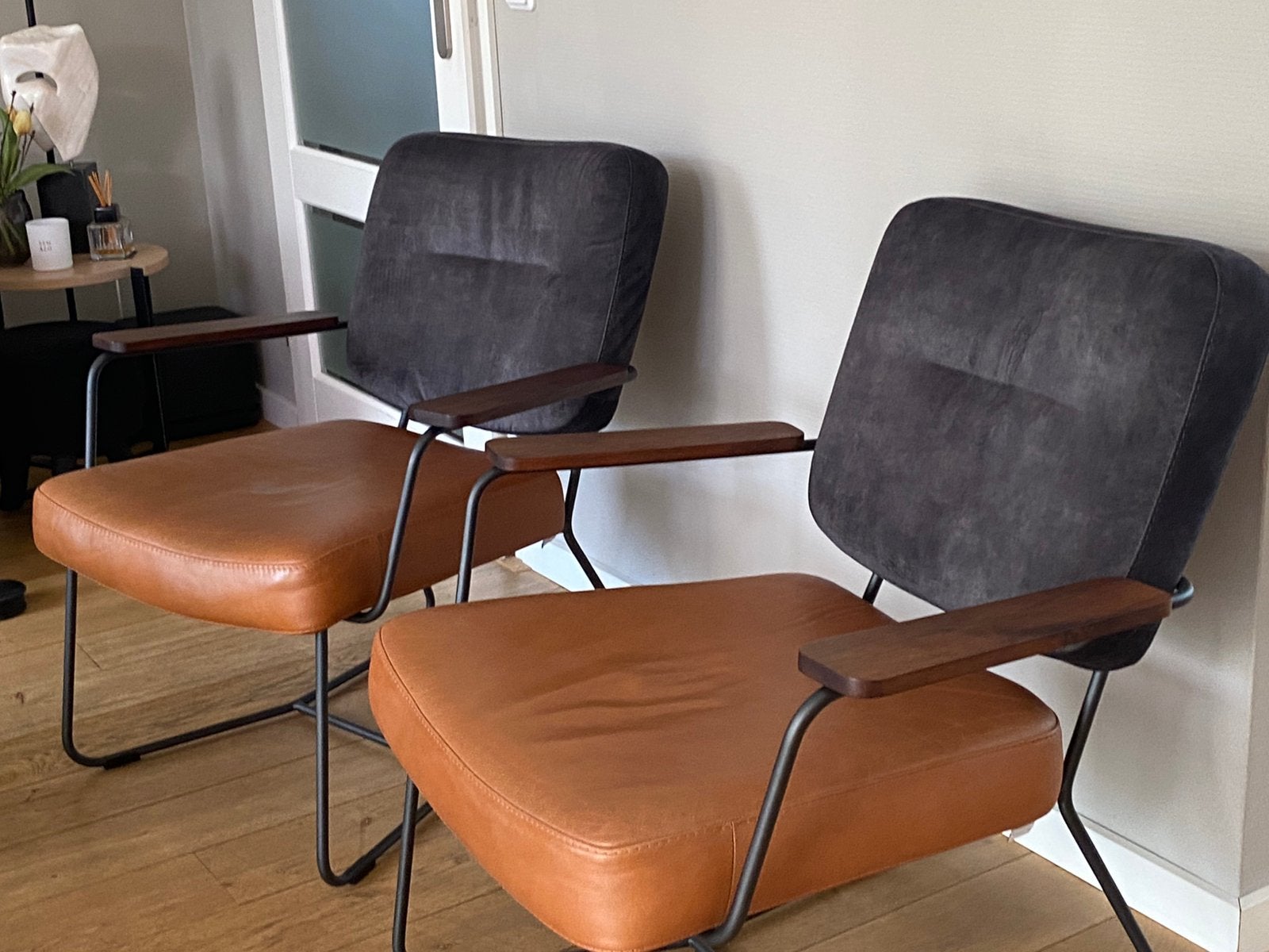 2 bert plantagie fauteuils kiko xl, Ophalen, 75 tot 100 cm, Zo goed als nieuw, Stof