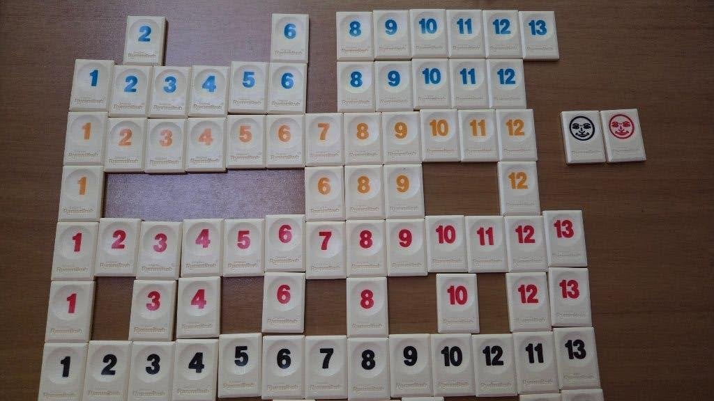 Rummikub Travel losse stenen, Ophalen of Verzenden, Gebruikt, Goliath