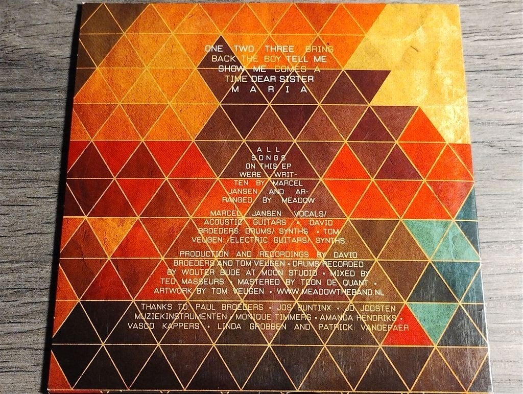 Meadow - We Are [EP], Ophalen of Verzenden, Zo goed als nieuw, EP