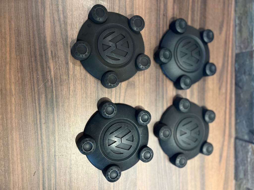 VW Caddy Centercaps 5x112 naafdoppen origineel, Ophalen of Verzenden, Zo goed als nieuw