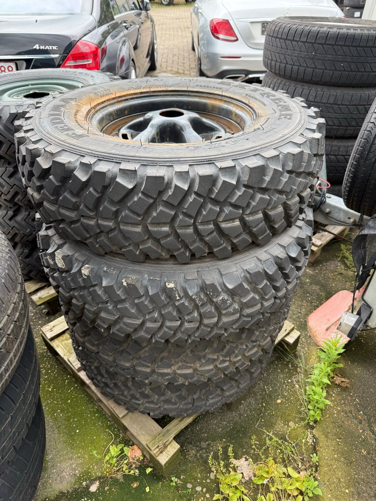 Fedima Extreme 4x4 Banden en Velgen 7.50R16, Auto-onderdelen, Ophalen, Gebruikt