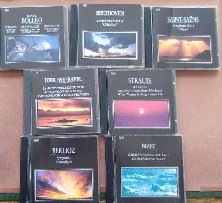 Symphony CD Collectie Strauss Bizet- Ravel- Beethoven + DVD, Ophalen of Verzenden, Classicisme, Zo goed als nieuw, Orkest of Ballet
