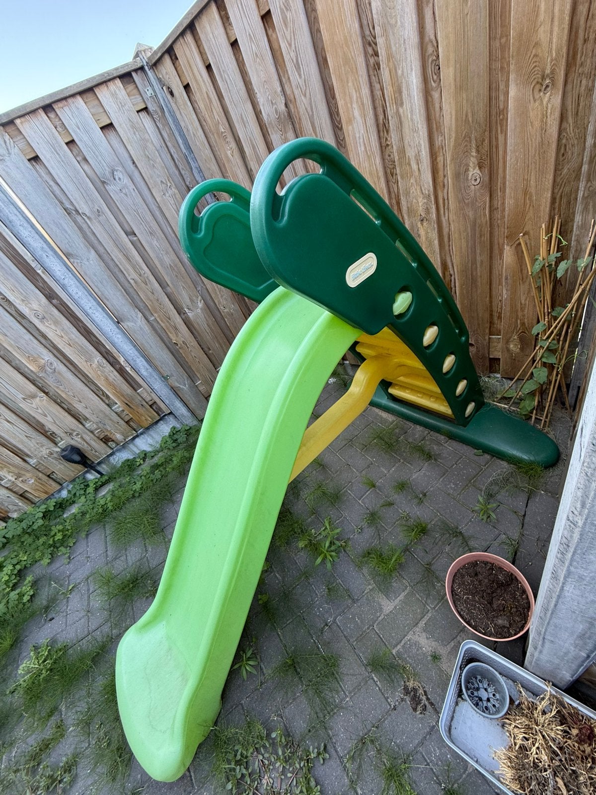 Glijbaan, Ophalen, Gebruikt, Glijbaan