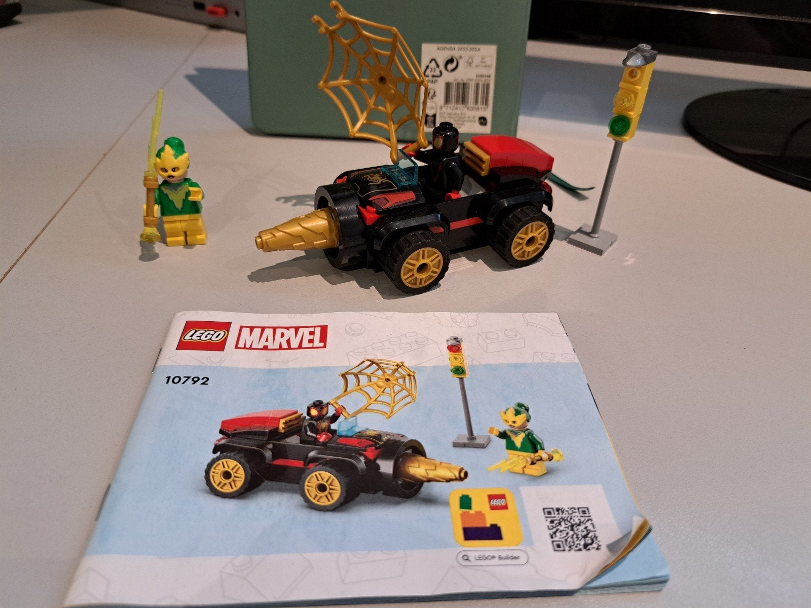 Lego Marvel Spiderman vs Green Goblin(10792) Mist rood licht, Ophalen, Marvel, Lego, Zo goed als nieuw