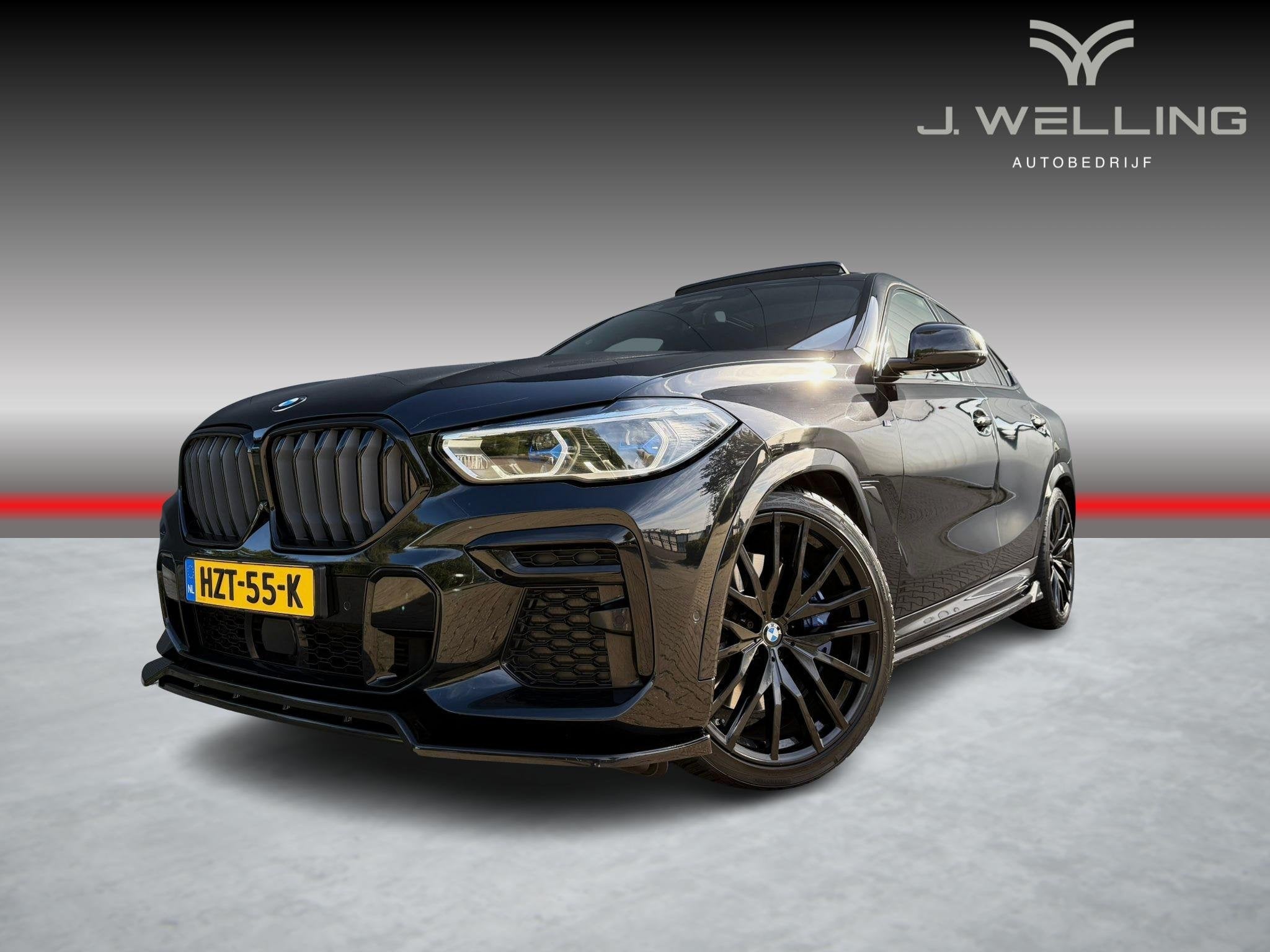 BMW X6 xDrive40d M-sport / pano / B&W / M-seats / Massage, Auto's, Automaat, 15 km/l, Gebruikt, 2993 cc