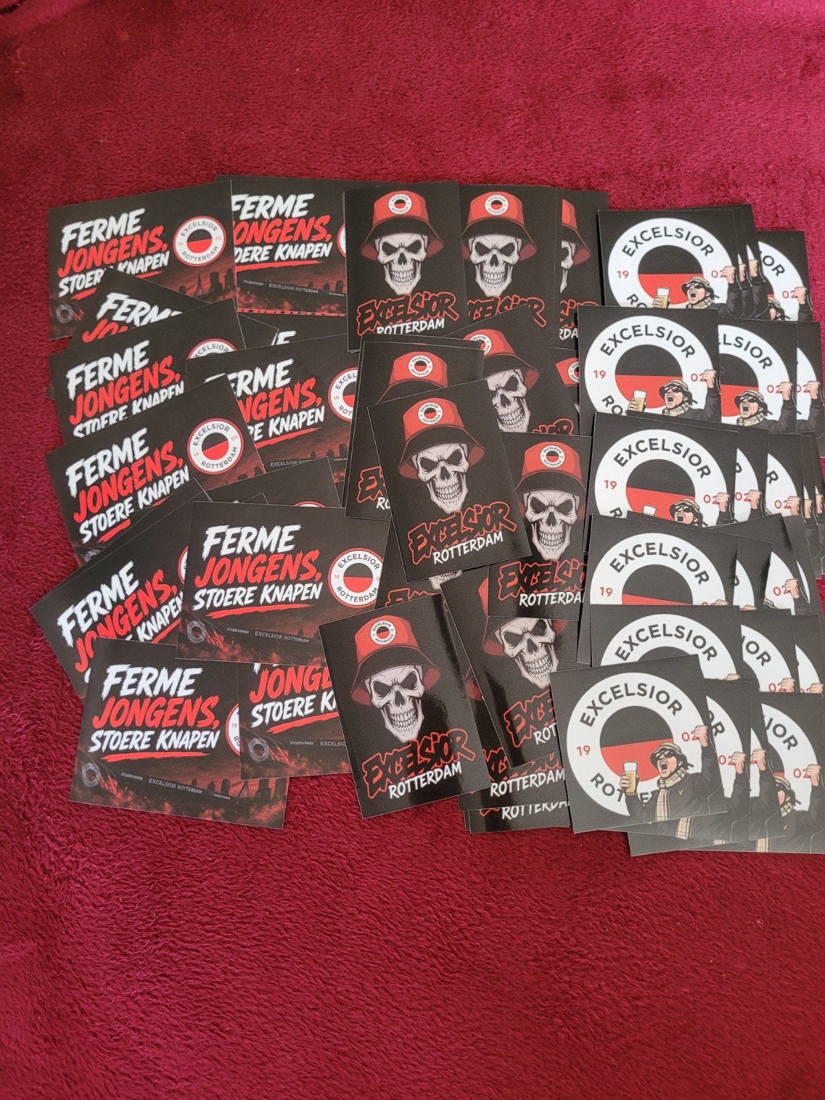 Stickerpakket Excelsior Rotterdam - Nieuw, Ophalen of Verzenden, Nieuw, Sport