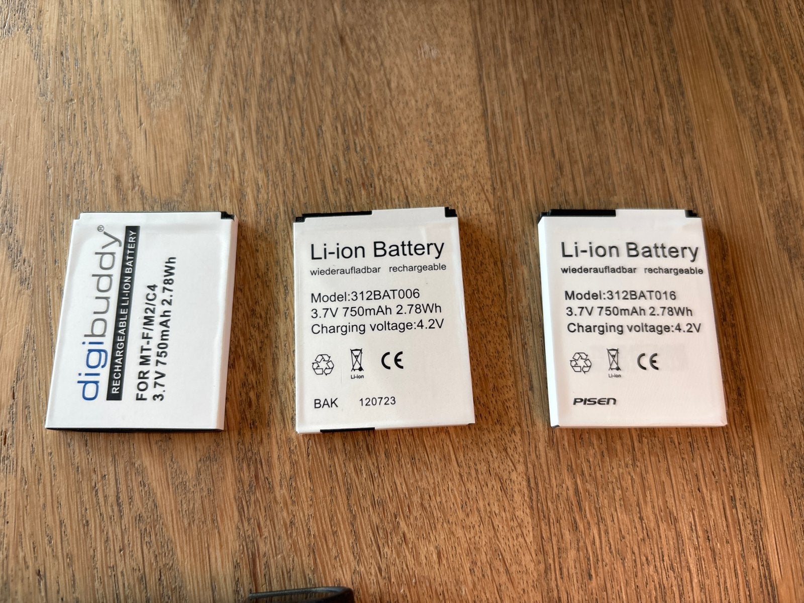 FRITZ!Fon MT-F oplader met 3 batterijen, Ophalen of Verzenden, Gebruikt, Overige typen, Universeel