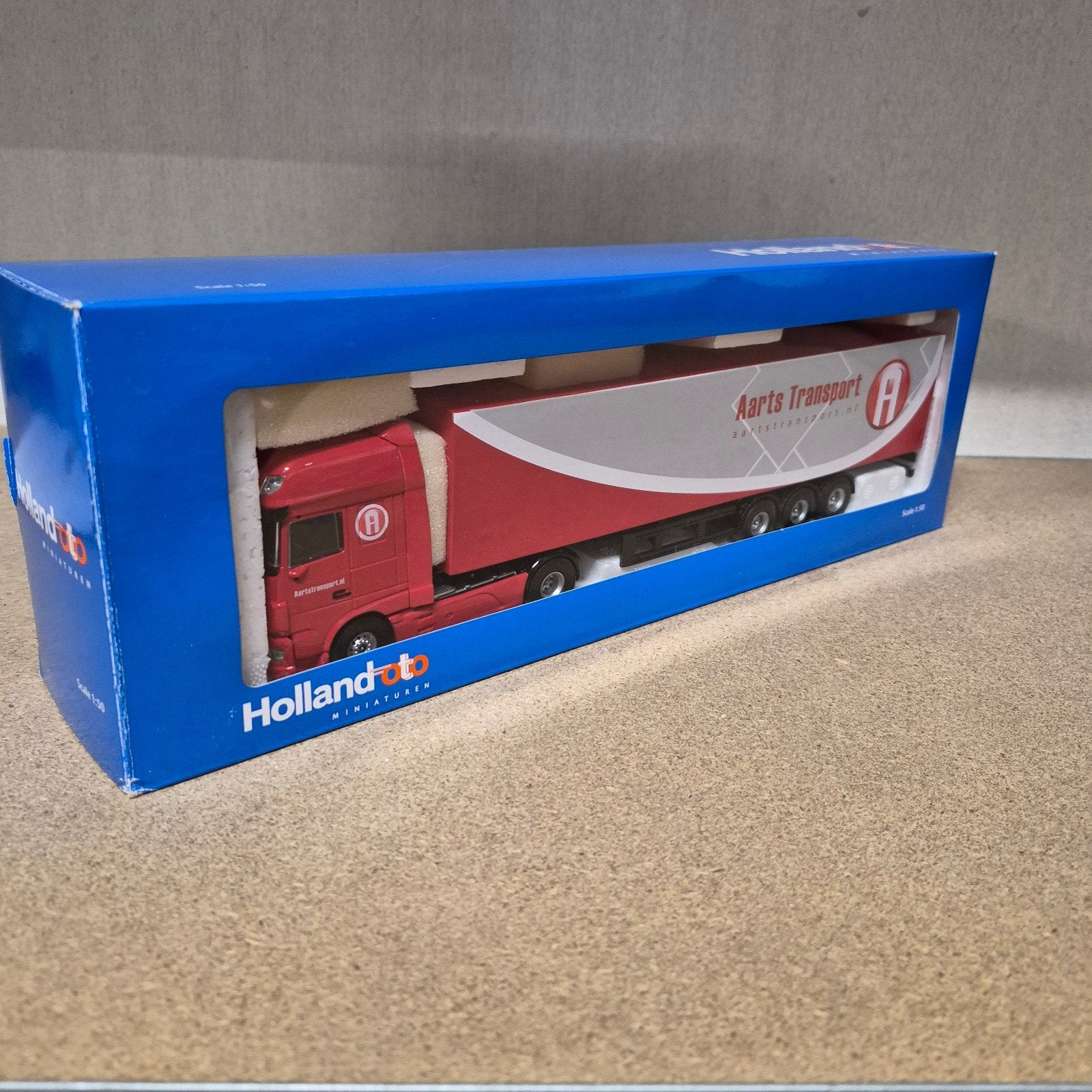 Holland Oto DAF Aarts Transport 1:50, Overige merken, 1:50 of kleiner, Ophalen of Verzenden, Holland Oto