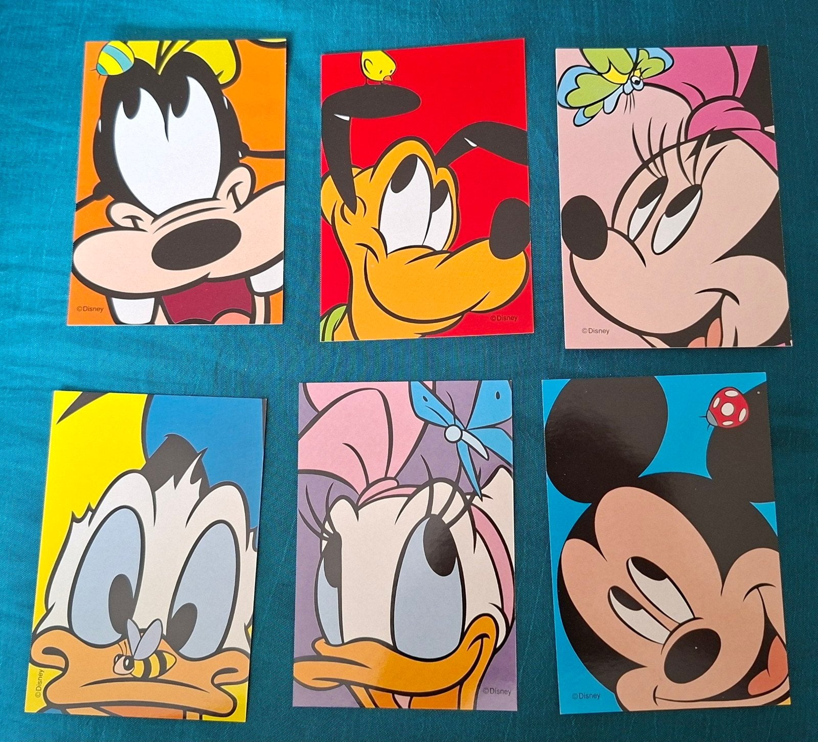 6 beloningskaartjes nieuw disney/ donald duck, Ophalen of Verzenden, Donald Duck, Nieuw