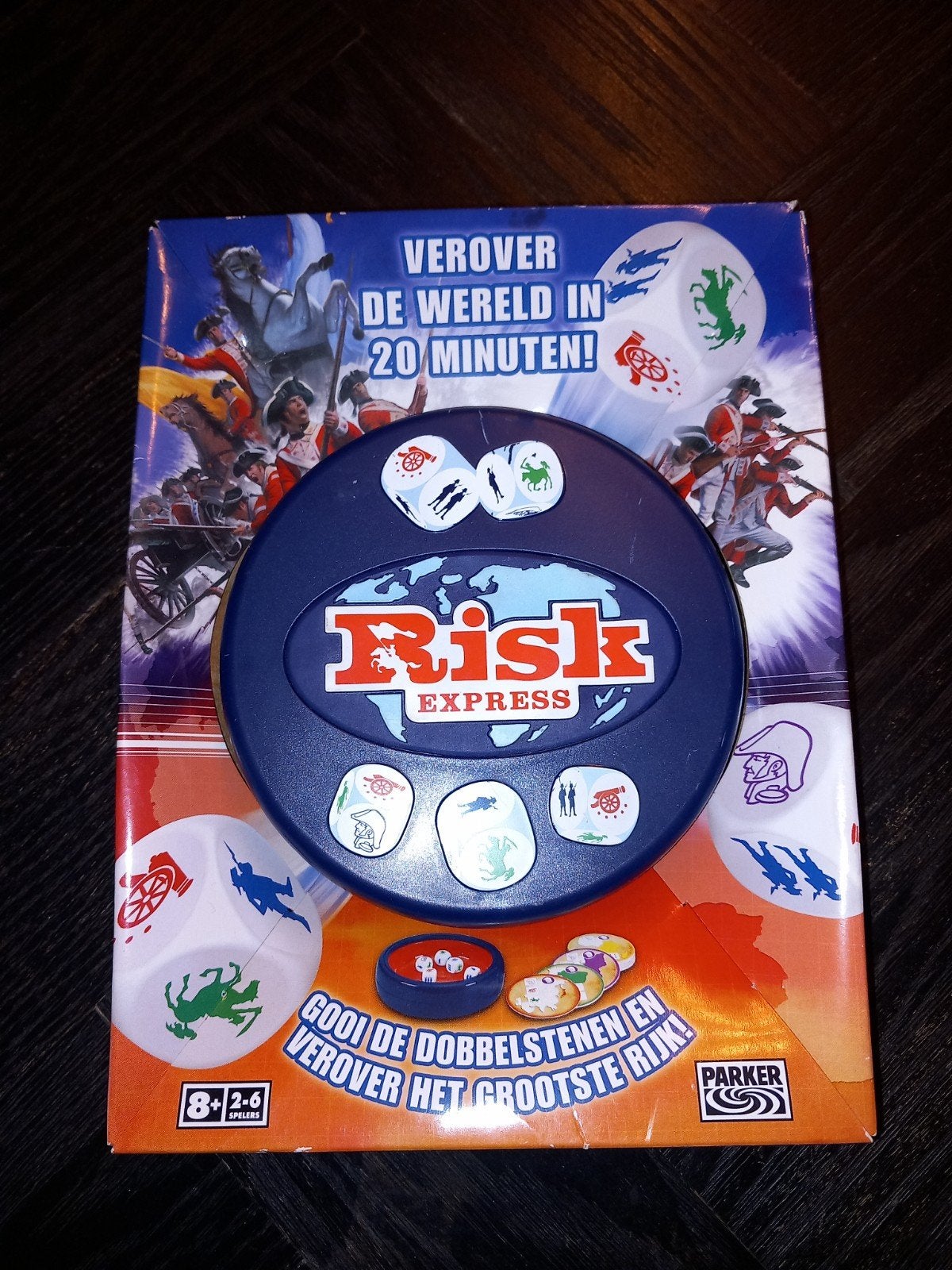 Risk Express dobbelspel - Verover de wereld in 20 minuten!, Hobby en Vrije tijd, Parker, 1027 Newport Ave, Pawtucket, RI 02861, USA