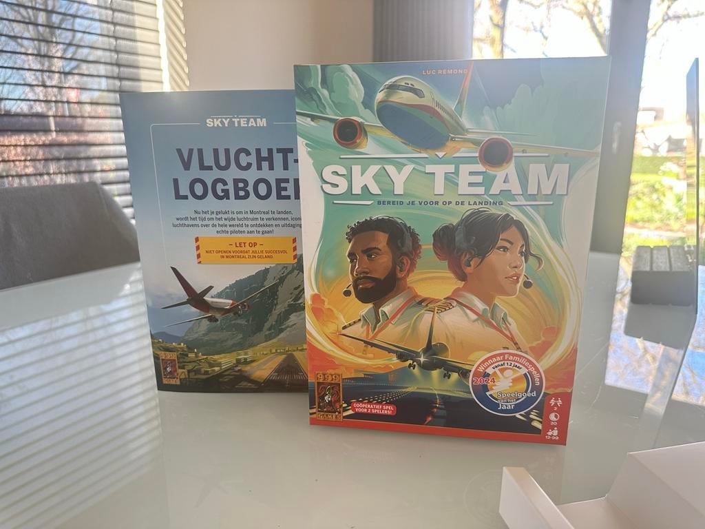 Sky Team bordspel, Een of twee spelers, Ophalen of Verzenden, Zo goed als nieuw