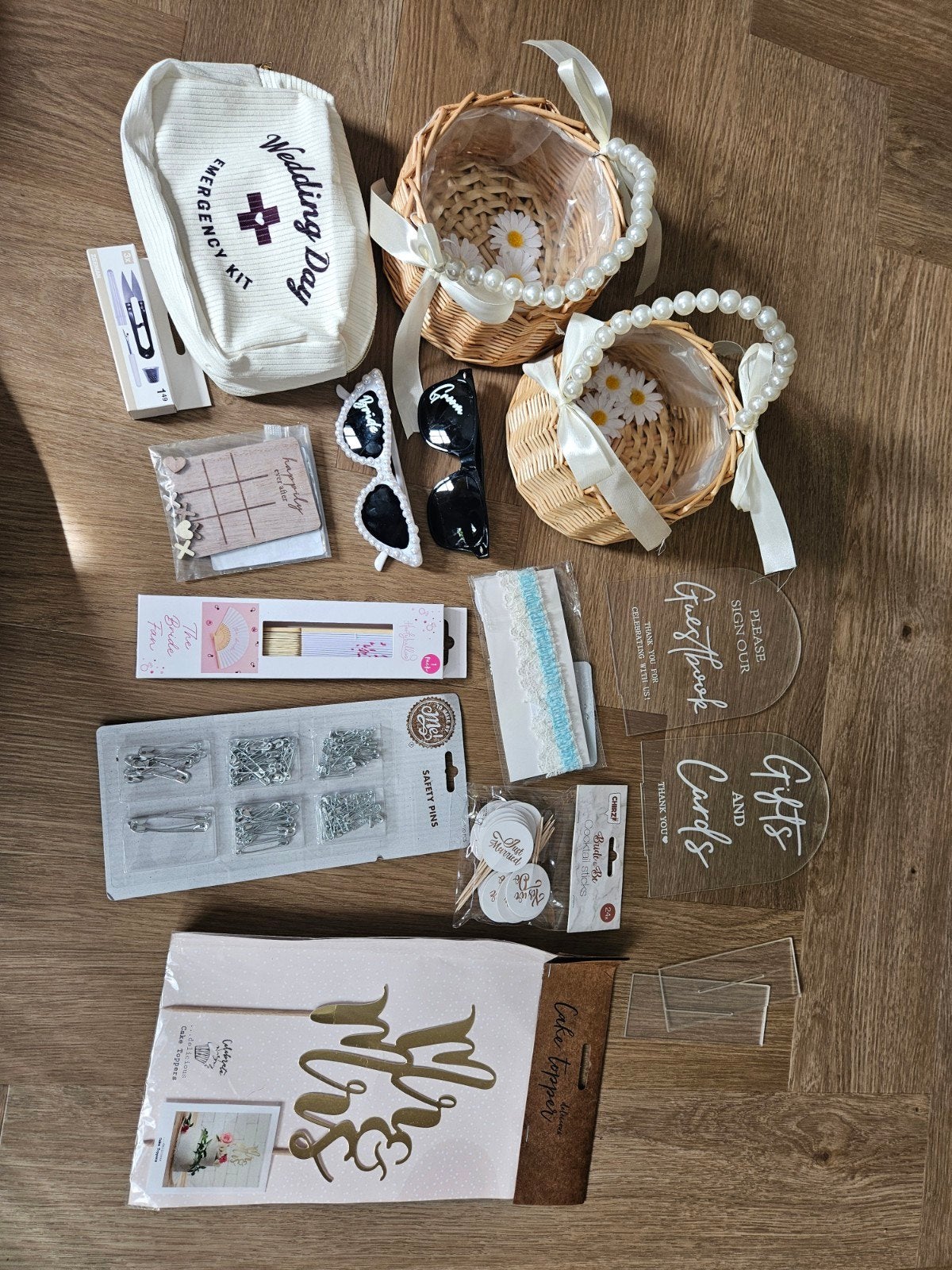 Pakket bruiloft accessoires - nieuw, Ophalen, Nieuw, Meerkleurig, Accessoires
