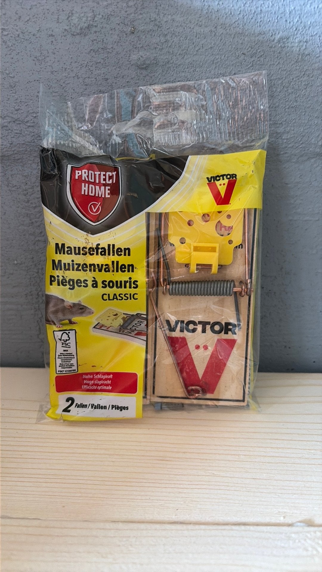Muizenvallen setje van 2 - Nieuw in verpakking, Ophalen of Verzenden, Nieuw