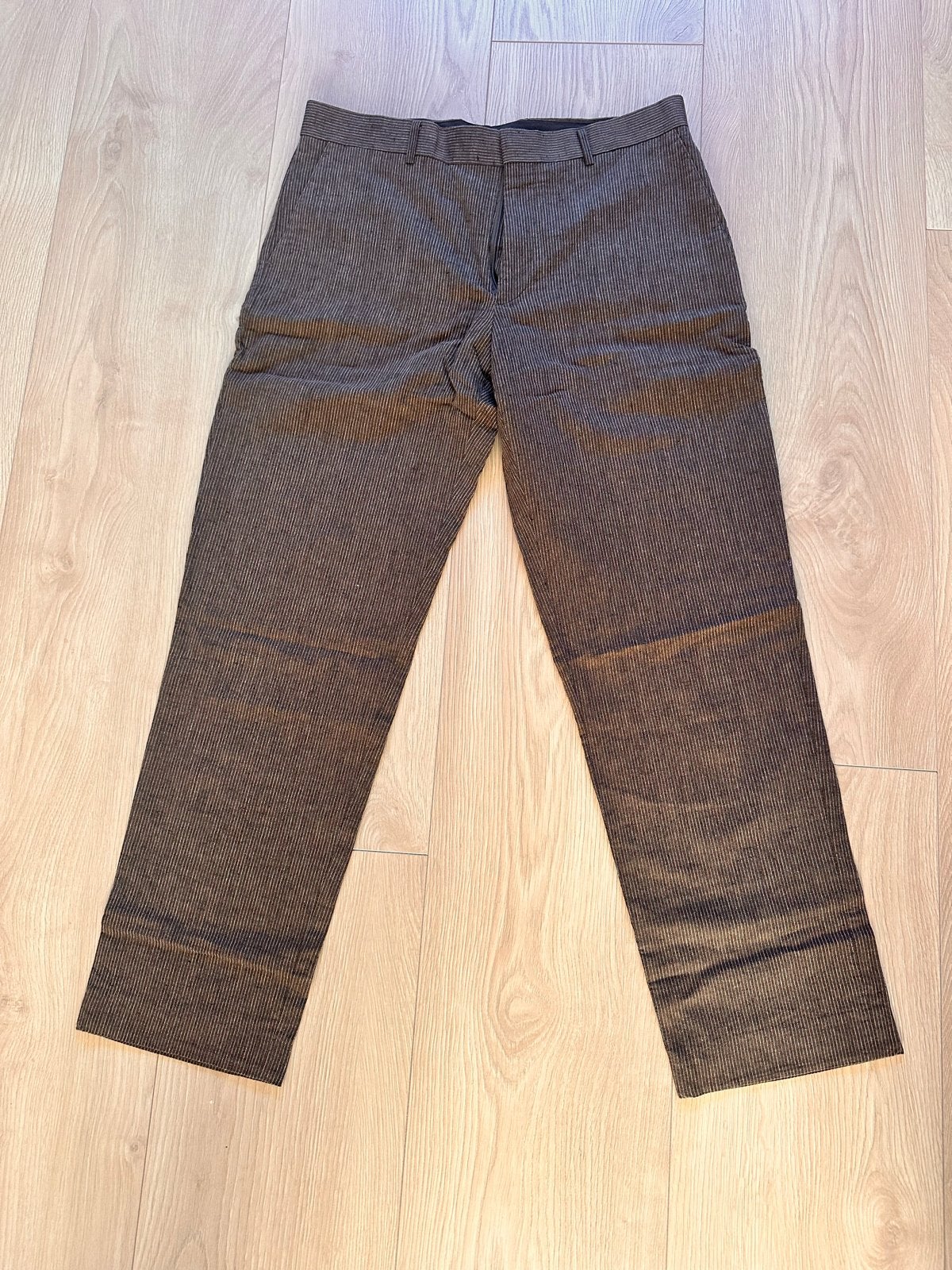 Jodhpur herenbroek, maat 44, bruin met krijtstreep, Kleding | Heren, Ophalen of Verzenden, Zo goed als nieuw, Maat 46 (S) of kleiner
