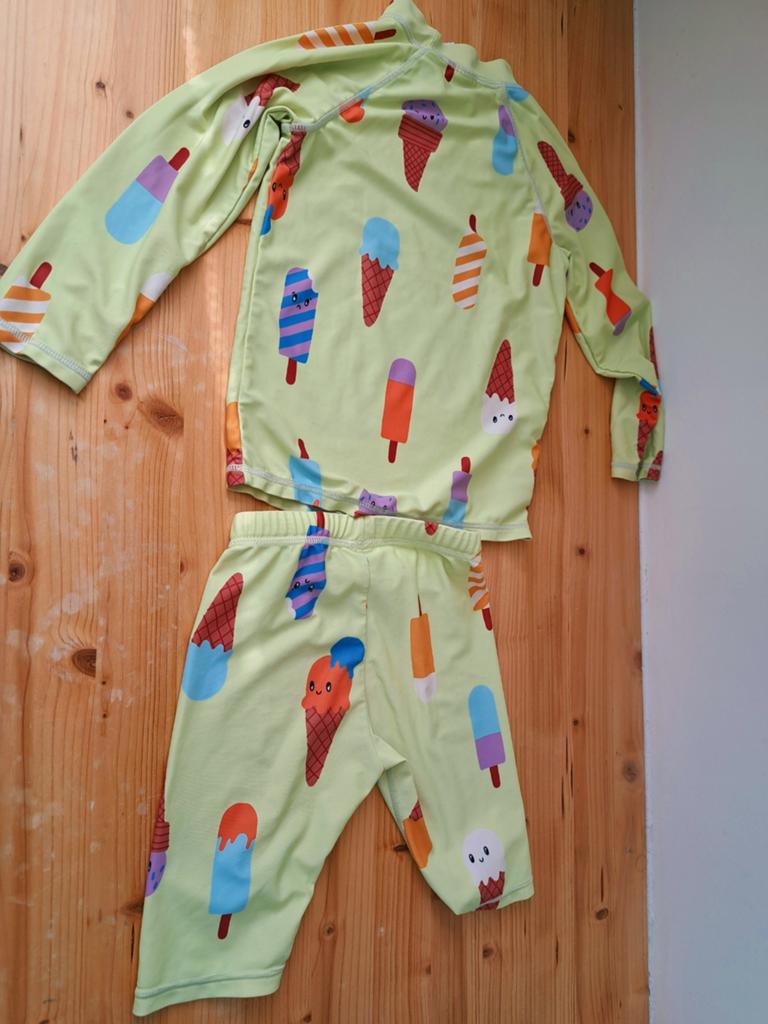Leuk badpak 98/104 met UV-bescherming, z.g.a.n., Badpak, Overige maten, Ophalen of Verzenden, Zo goed als nieuw