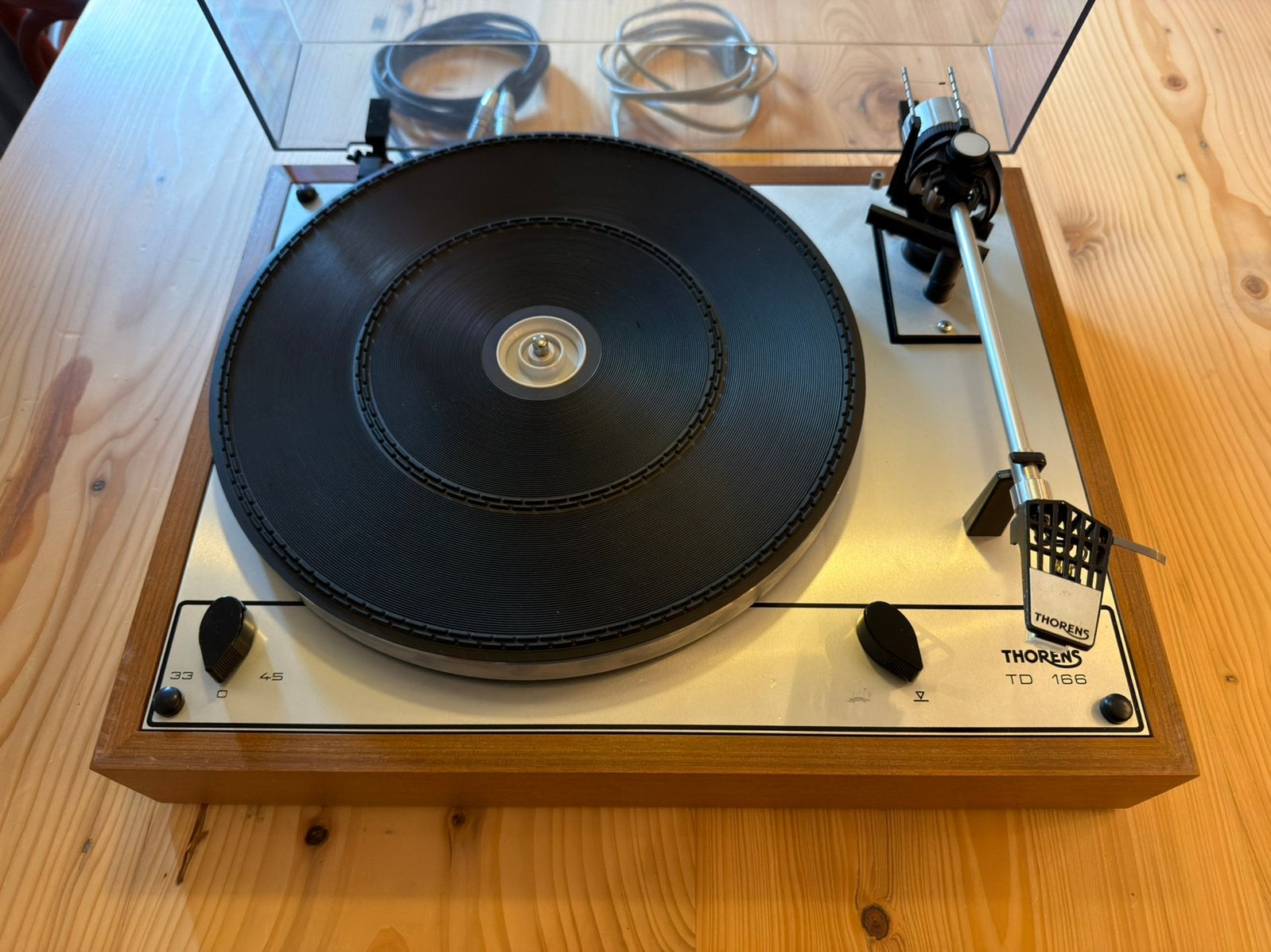 Thorens TD-166 – nette platenspeler, Ophalen, Zo goed als nieuw, Thorens