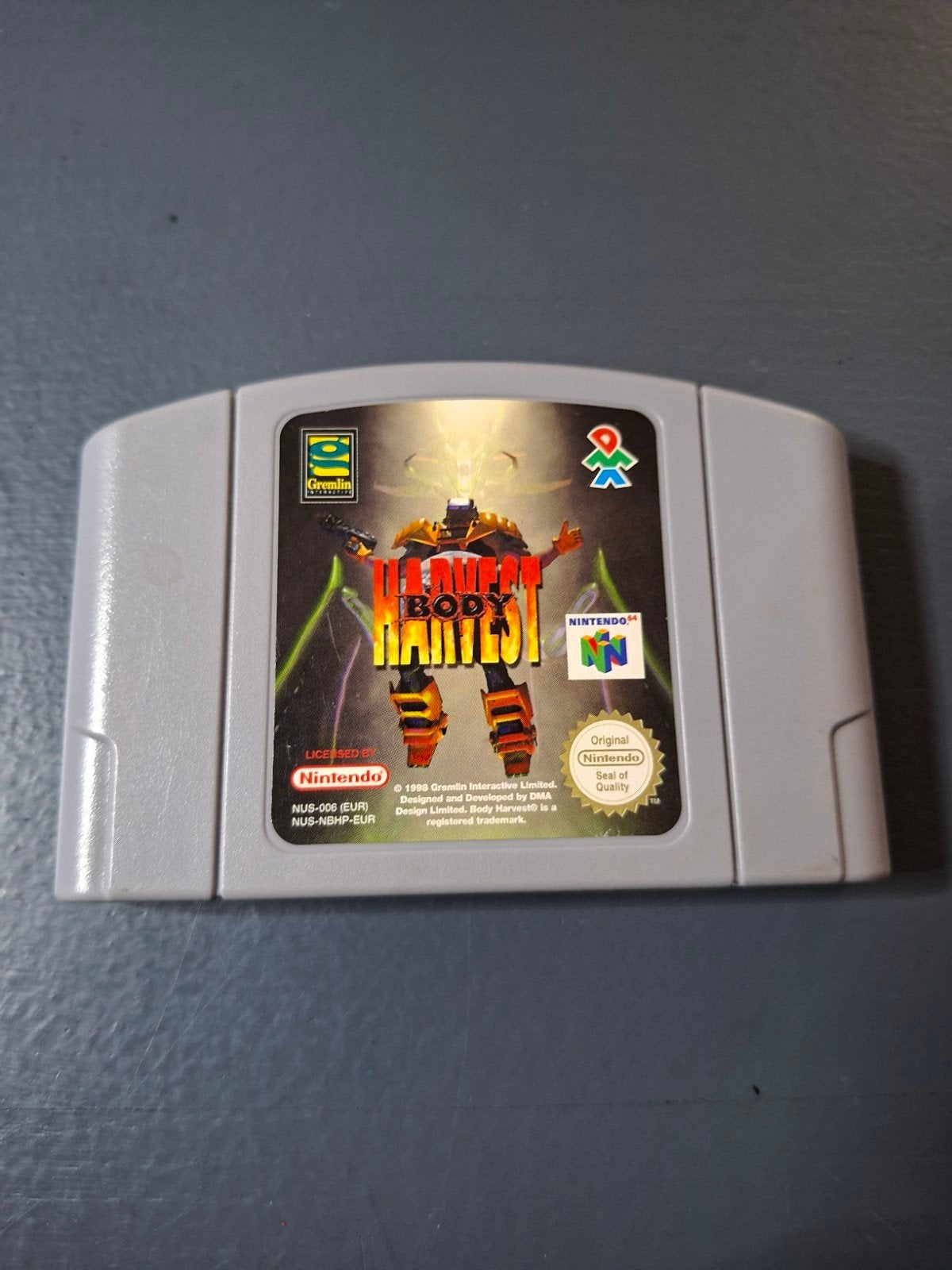 Harvest Body N64 Game Cartridge, Gebruikt, Shooter, 1 speler, Ophalen of Verzenden