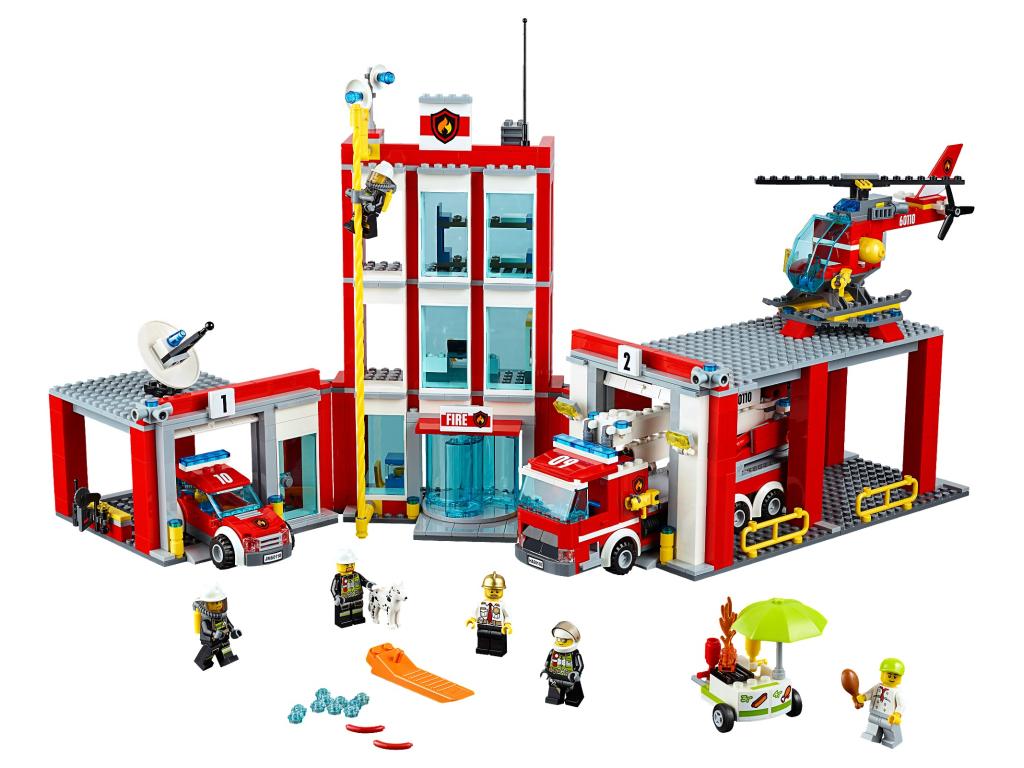 LEGO Brandweerkazerne 60110, Niet ingevuld, Niet ingevuld, Niet ingevuld
