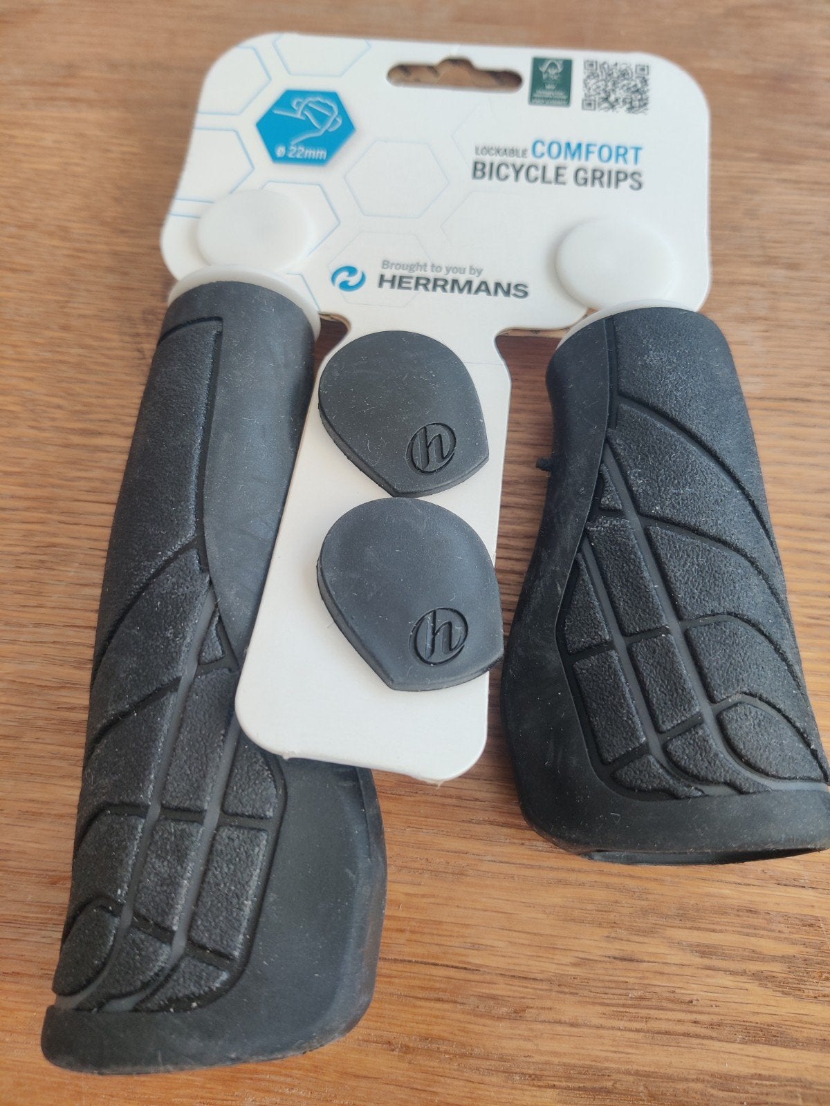 Lockable Comfort Fiets Handvatten - Herrmanns, Fietsen en Brommers, Fietsaccessoires | Overige Fietsaccessoires, Nieuw, Ophalen of Verzenden