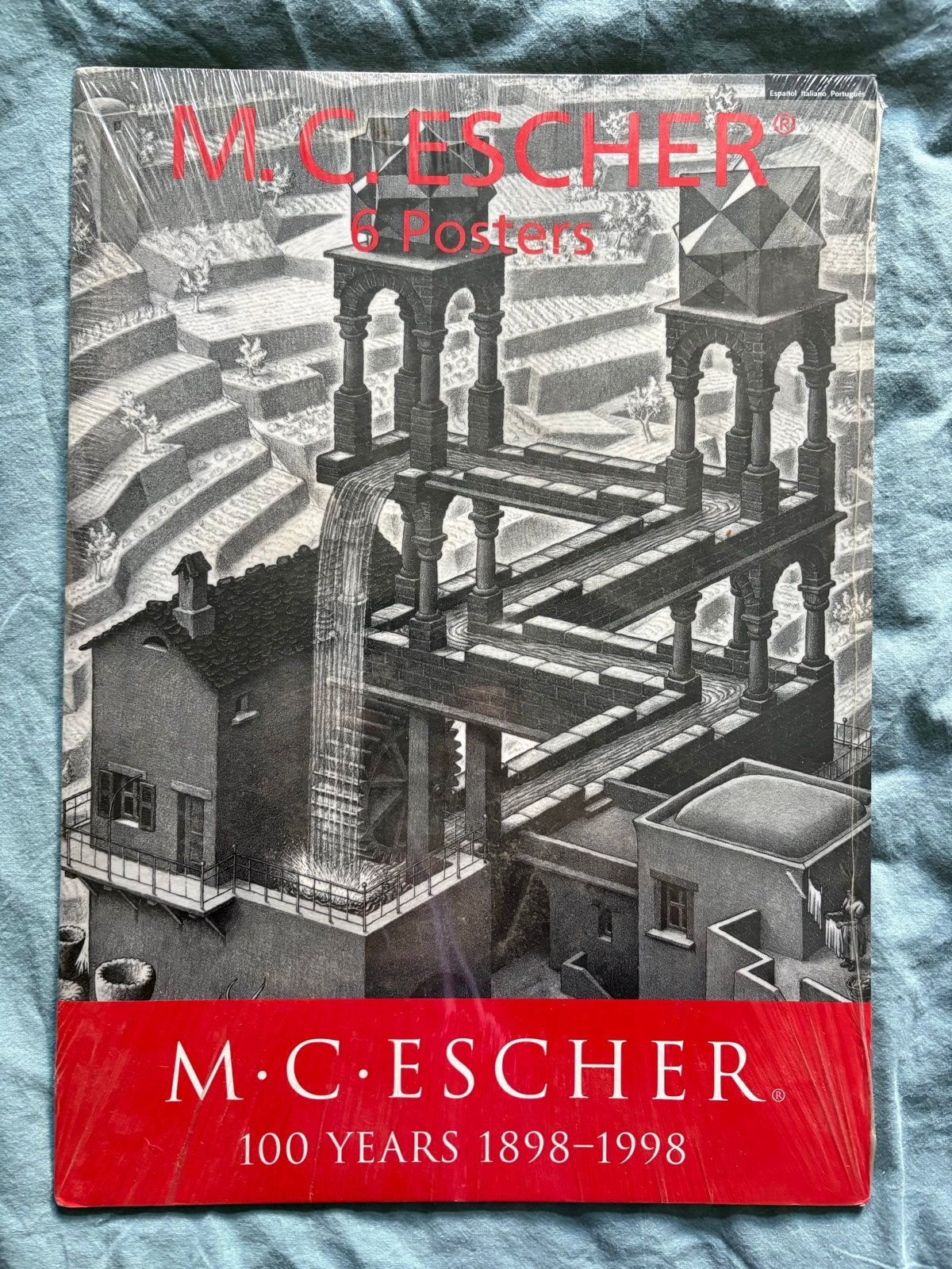 Vintage Posterbook M.C. Escher 100 jaar (1996) Taschen, Ophalen of Verzenden, Nieuw, Nederland