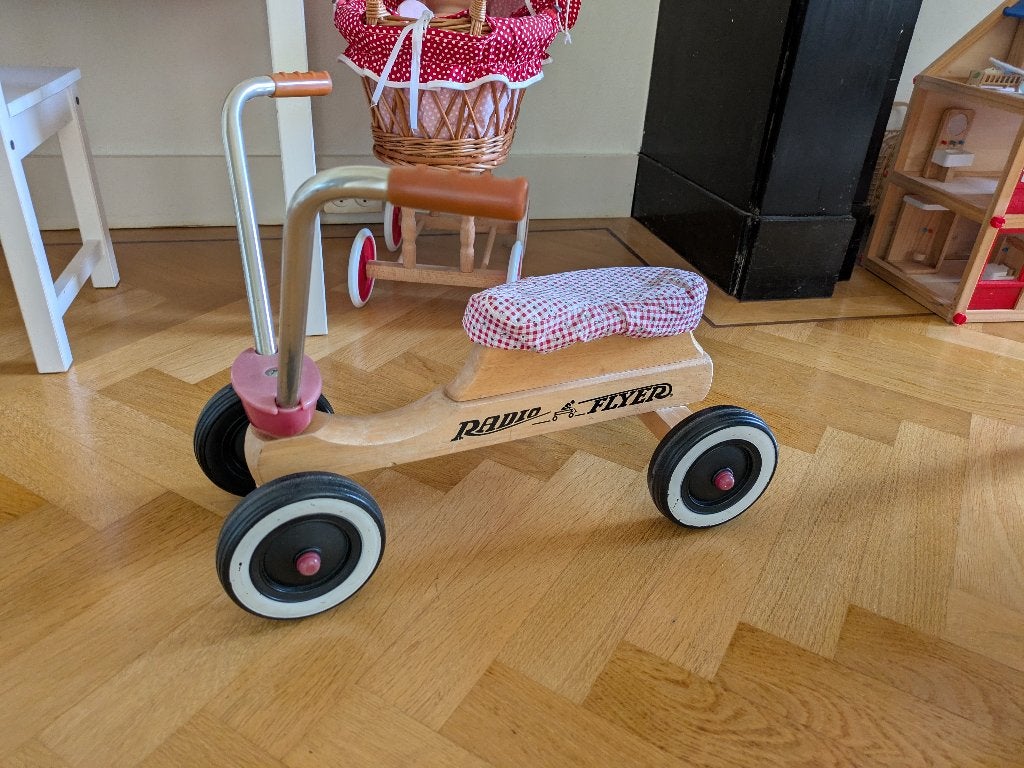 Vintage Classic Wood bike "Radio Flyer", Ophalen, Gebruikt, Overige typen