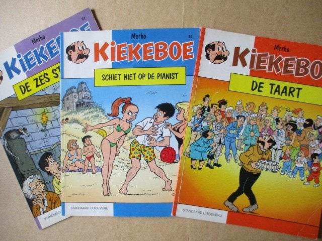 adv11321 kiekeboe, Boeken, Eén stripboek, Ophalen, Gelezen