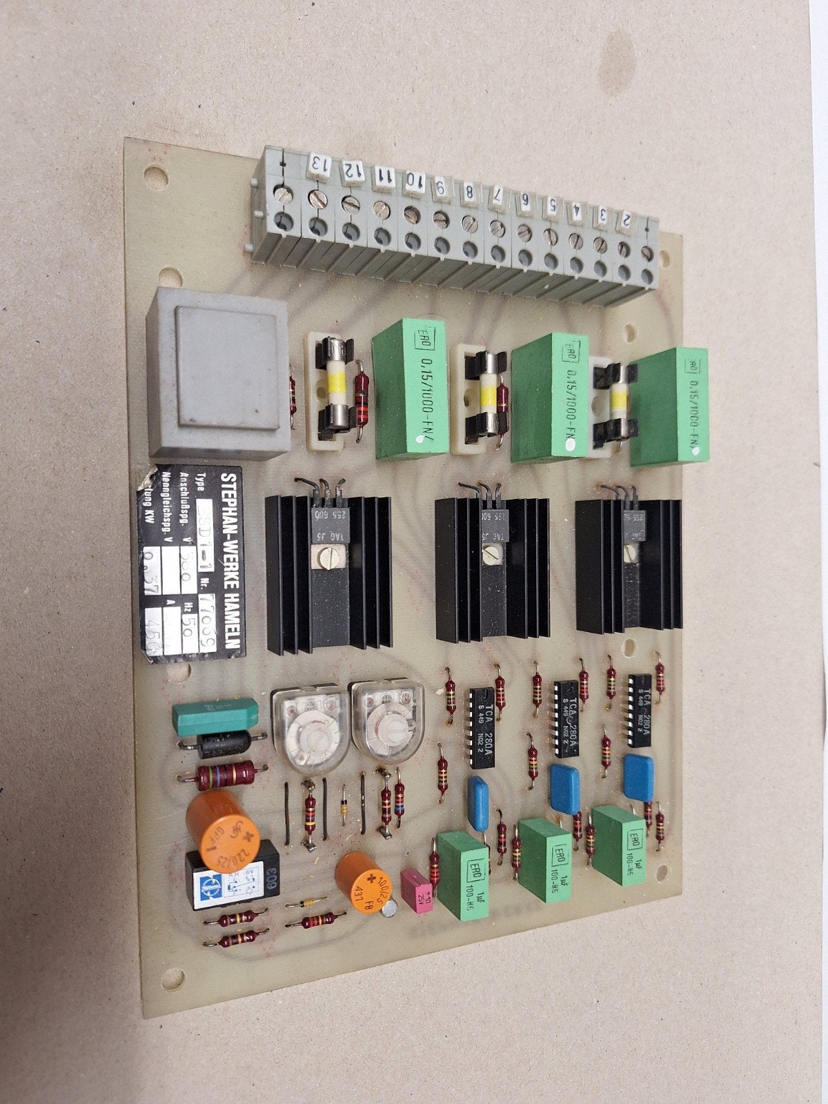 Stephan-Werke Hameln ESD-1 Softstarter - 380V, 0.37kW, Doe-het-zelf en Verbouw, Ophalen of Verzenden, Nieuw