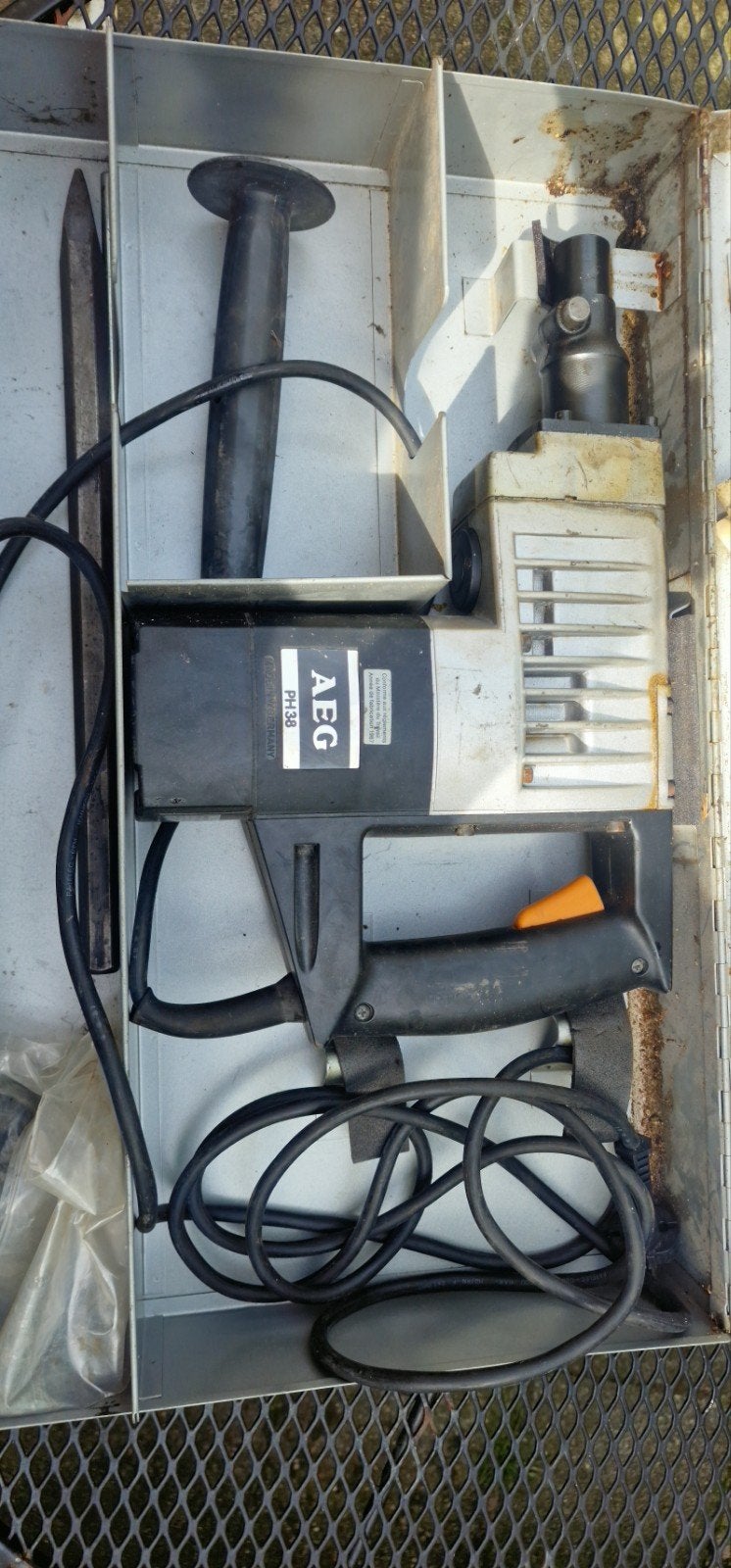 AEG Boorhamer PH 38 (Kango) - Krachtige Breekhamer, Ophalen