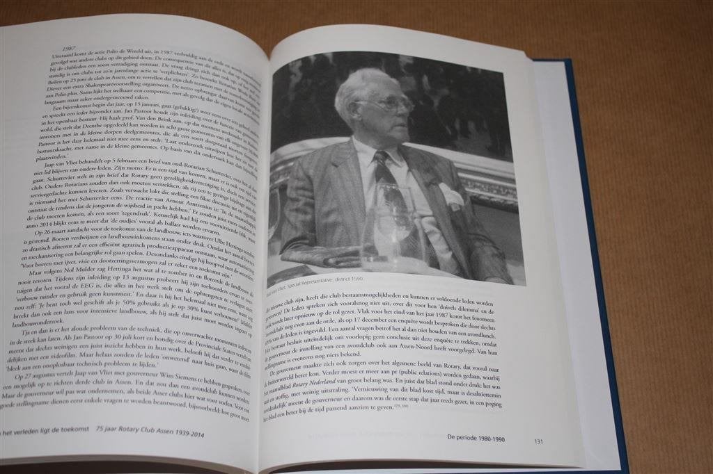 75 jaar Rotary Club Assen 1939-2014. In het verleden..., Boeken, Ophalen of Verzenden, Zo goed als nieuw