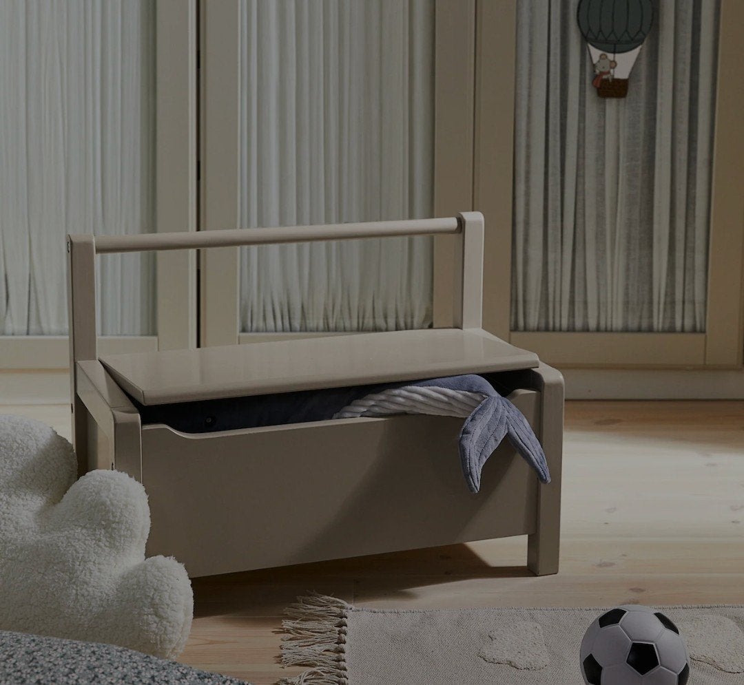 H&M Home Kinderbankje Beige - Nieuw in Doos, Ophalen, Nieuw, Stoel(en)